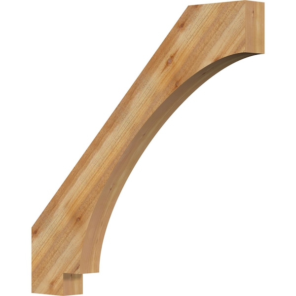 Ekena Millwork 4"W x 40"D x 40"H Imperial Rough Sawn Knee Brace, Western Red Cedar BRC04X40X40IMP00RWR - main